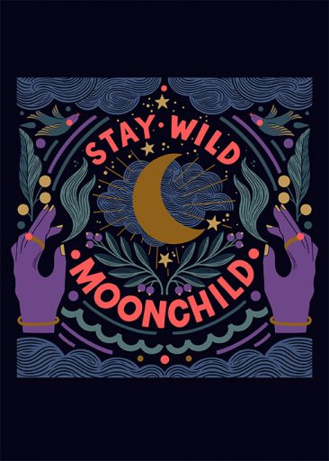 Moonchild von Carmi Grau